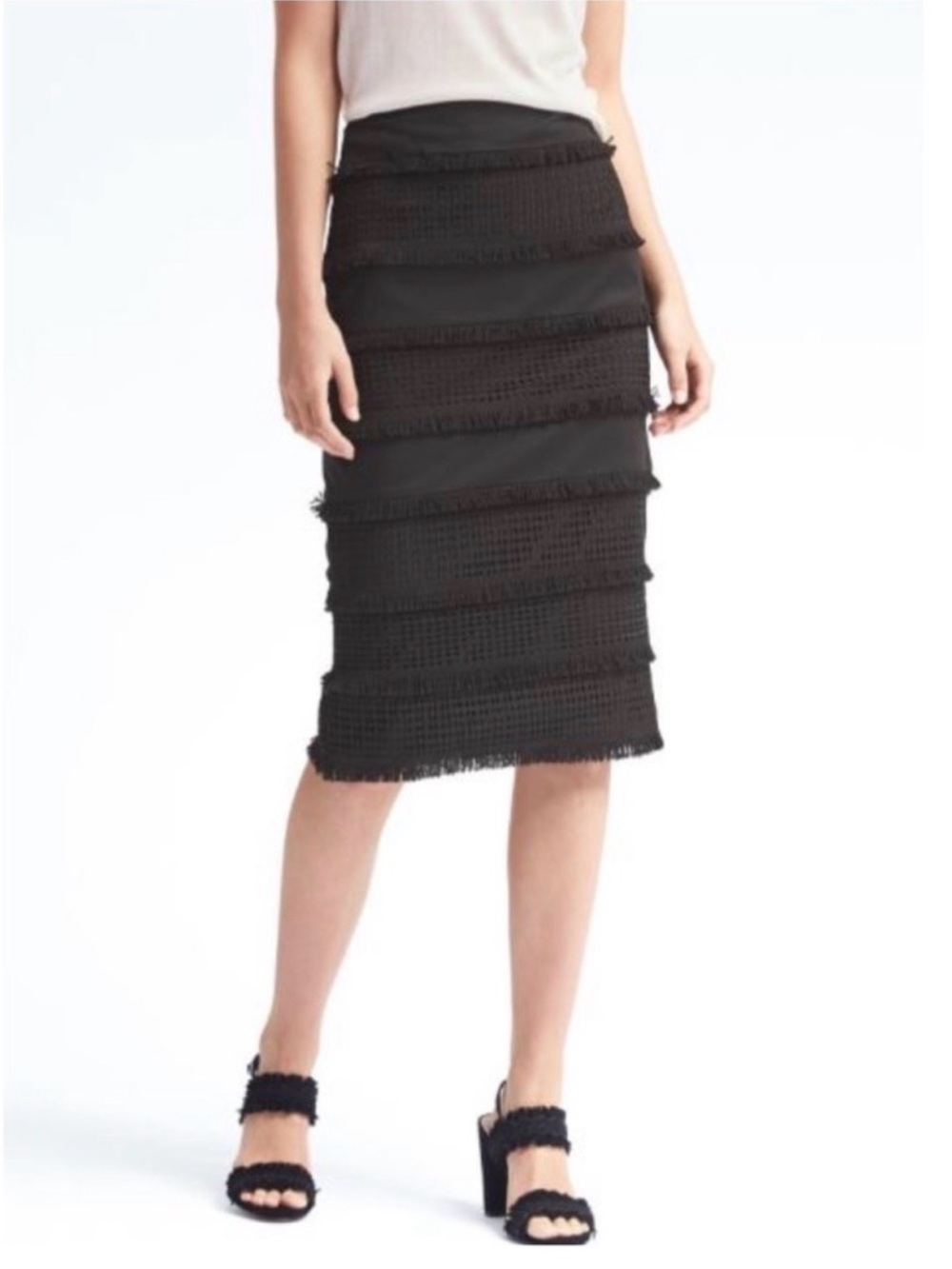 Banana Republic Midi Pencil Skirt Size 10